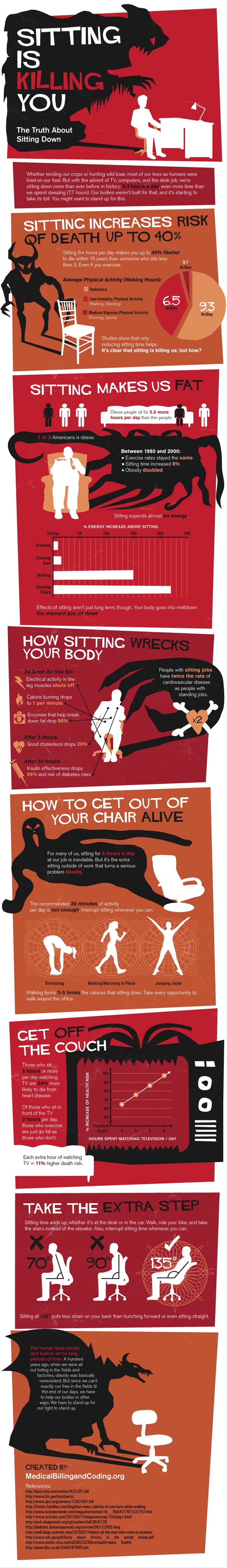 Did You Know That Sitting Down All Day Is Killing You? - Media Dump